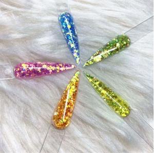 Wholesale Makeup Fairy Bomb Essential Nail Art Parkly Iridescence Chunky Mix Glitter Chrome Shape Sequins in Bulk for Beauty from china suppliers
