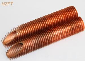 Wholesale Heat Conductive Flexible Extruded Fin Tube For Tankless Water Heater / Low Fin Tubes from china suppliers