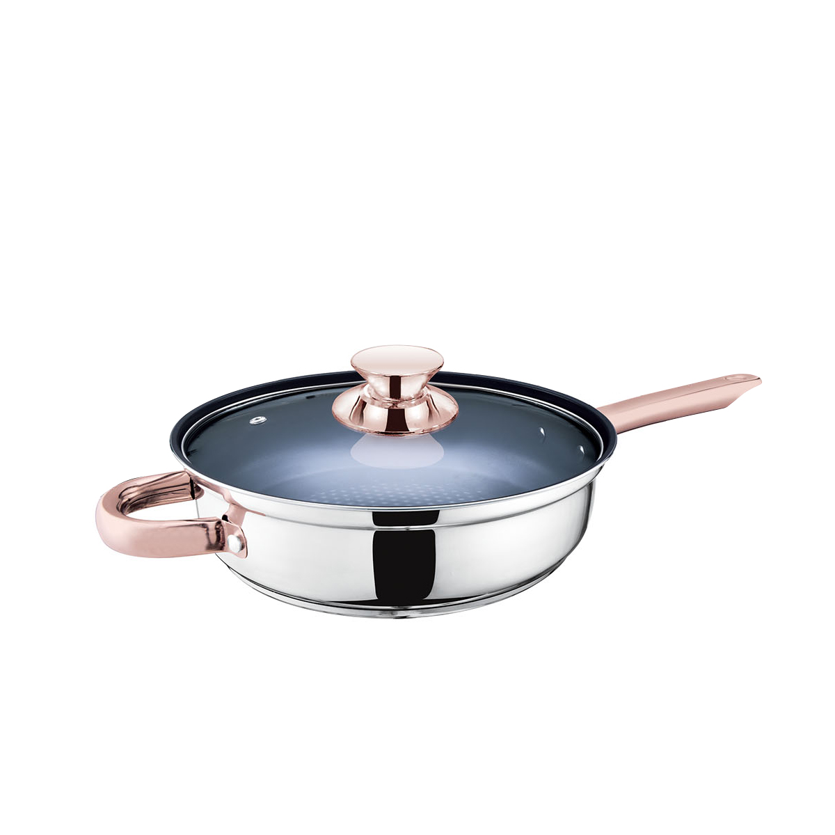 12pcs Non-stick 201 Stainless Steel Cookware Set Nonstick Cooking Pot Colorful