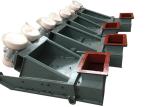 Soil Vibratory Feeder Low Power Consumption 600Χ 1200Χ 250mm Trough Size