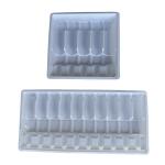 Customized Wholesale Of Drug Ampoule Tray 1ml 2ml 5ml 10mPET Ampoule Tray