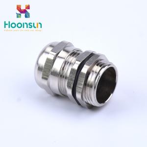 Wholesale Metal Metric Nickel Plated Brass Cable Gland , M8 - M120 Spiral Cable Gland from china suppliers