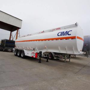 Wholesale Tri Axle Stainless Steel 50000L Fuel Tanker Trailer from china suppliers