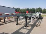 3 Axle Semi Trailer 40ft Skeleton Tractor Trailer