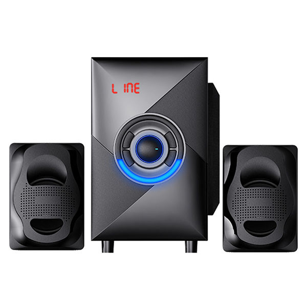 RGB Lighting 2.1 Multimedia Speaker With 4 Inch Subwoofer 30W Power