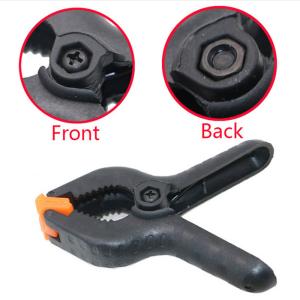 Wholesale Nylon Plastic Metal Spring Clamp Photography Wood Working A Shape 2/4/6/9 Inch from china suppliers