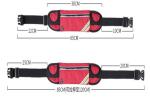Reflective Waterproof Running Waist Belt Bag With Water Bottle