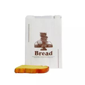 Wholesale Eco-Friendly Customized Paper Bags Grip For Bread Packaging from china suppliers