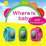 H0T Sale !! 2015 Children Smart watch phone Q50 Kids smart watch kids Tracking