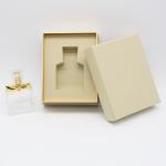 Recyclable Empty Cardboard Paper Flip Top Gift Box For Perfumes Bottle Packaging