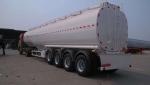 4 Axles Steel Petroleum Oil Tank Trailer High Bearing Capacity