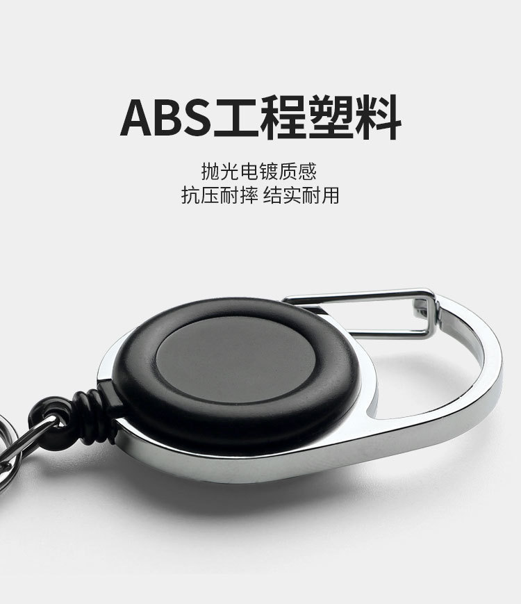 Deyi Easy-to-Pull Fish Mouth Badge Reel Clip Retractable Badge Holders Office Worker Doctor Nurse