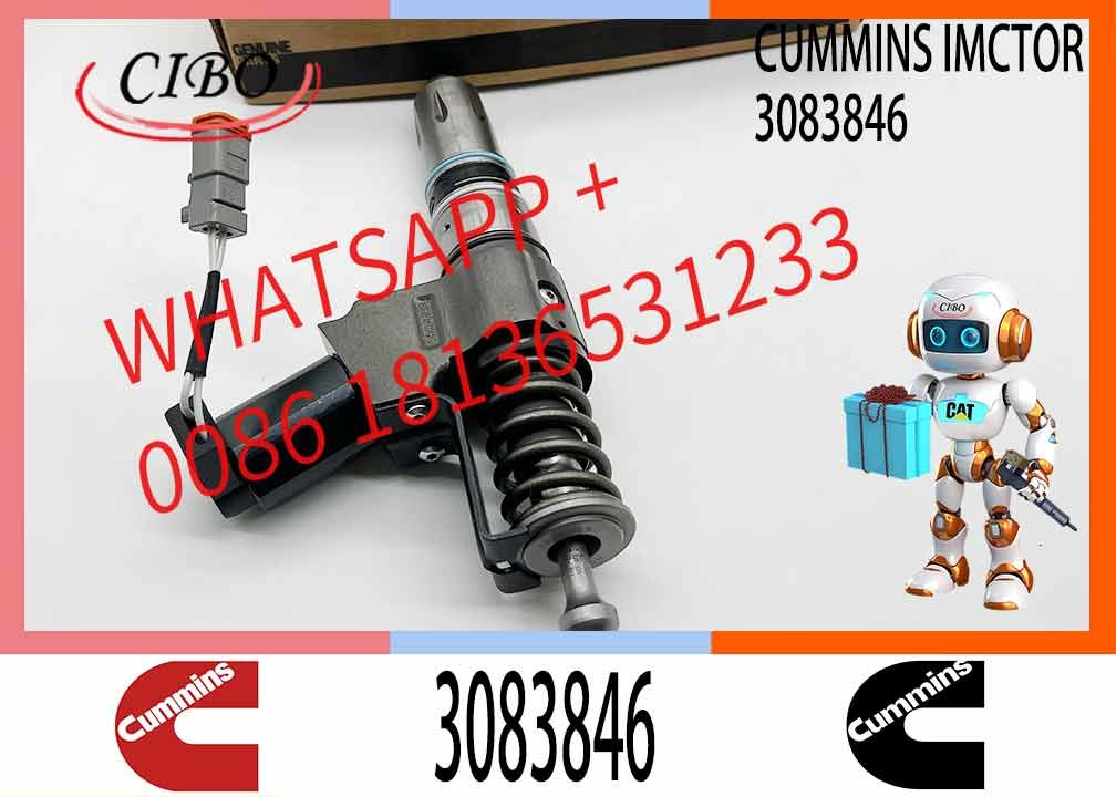 Huida Genuine 3083622 3083846 3083849 3087557 Fuel Injector Fit For Cummins QSN14 N14 Diesel Engine