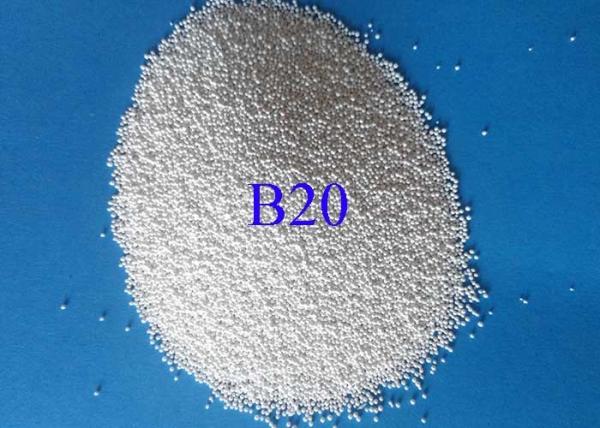 High Strength Zirconia Beads Ceramic Blasting Media B20 /B30 For Metal Shot
