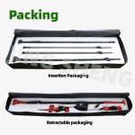 Heavy Duty Forestry Felling Kit: 50FT Telescopic Carbon Pole Tree Pruner & 20Ah
