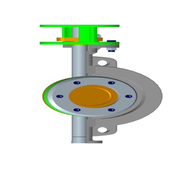 1.6mpa Size 150mm Wafer Butterfly Valve High Temperature Steam Medium