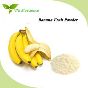 China Antibacterial Nature Food Additive Water Soluble Banana Fruit Powder on sale