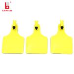 TPU 860MHZ Uhf Rfid Animal Ear Tag For Cattle Cow And Calf For Farm Tracking