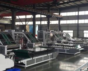 Wholesale Carton Box Auto Flute Laminator , High Speed Lamination Machine from china suppliers