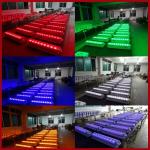 9pcs*18W led battery&wireless dmx wall washer dmx bar light stage wall led