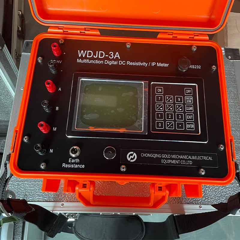 DC Geophysical Digital Resistivity IP Meter Multi Function For Studies