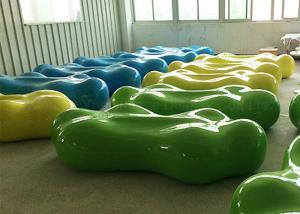 Wholesale Colorful Printing Fiberglass Rest Bench Shopping Center Durable Bench from china suppliers