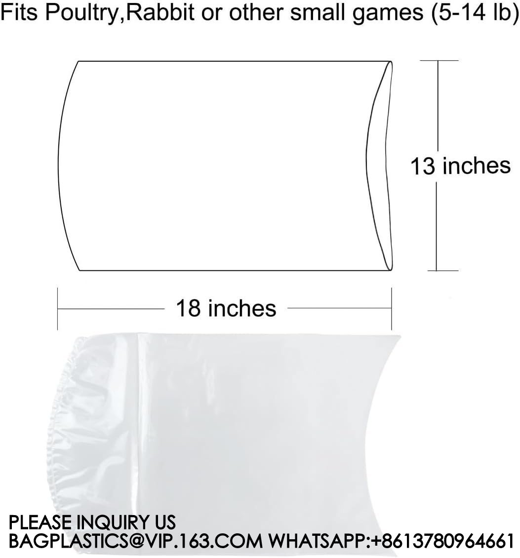 Poultry Shrink Bag Plastic Bags Packaging Chicken Part Duck Goose Roast Chicken Pouch