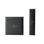 Custom leatherette paper jewelry packaging box