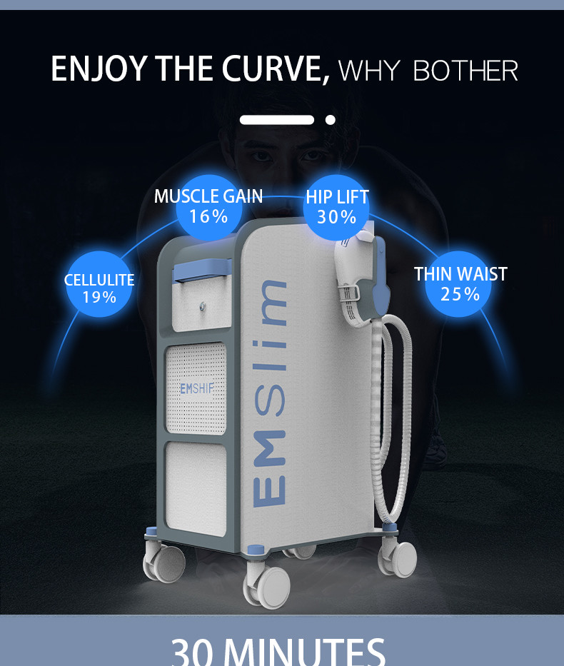 Neo Emt Rf Technology Ems Body Sculpting Machine Touch Screen