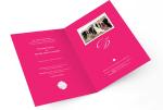 multimedia effect electronic lcd video card for weddings / opening veremonies