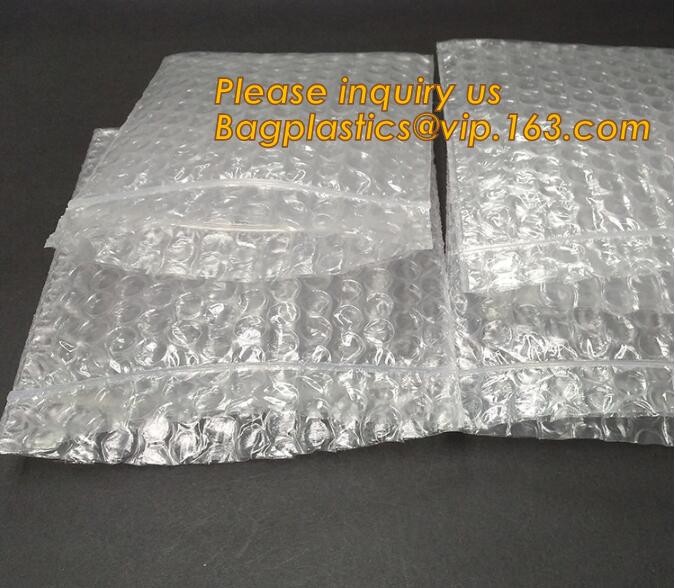 Holographic Zipper Slider Zip Lock Bubble Bag,Cosmetic Zipper Bag/Rose Gold Slider Bubble Bag with Logo,Slider Bubble Zi