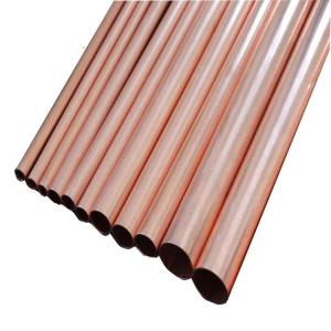 Wholesale C11000 Straight Copper Tube C12000 C2400 Brass Copper Tube For Transportation from china suppliers
