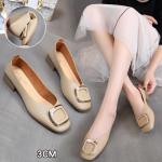 BS106 Beef Tendon Soft Sole Single Shoes Flat Shoes Women'S Spring 2021 New