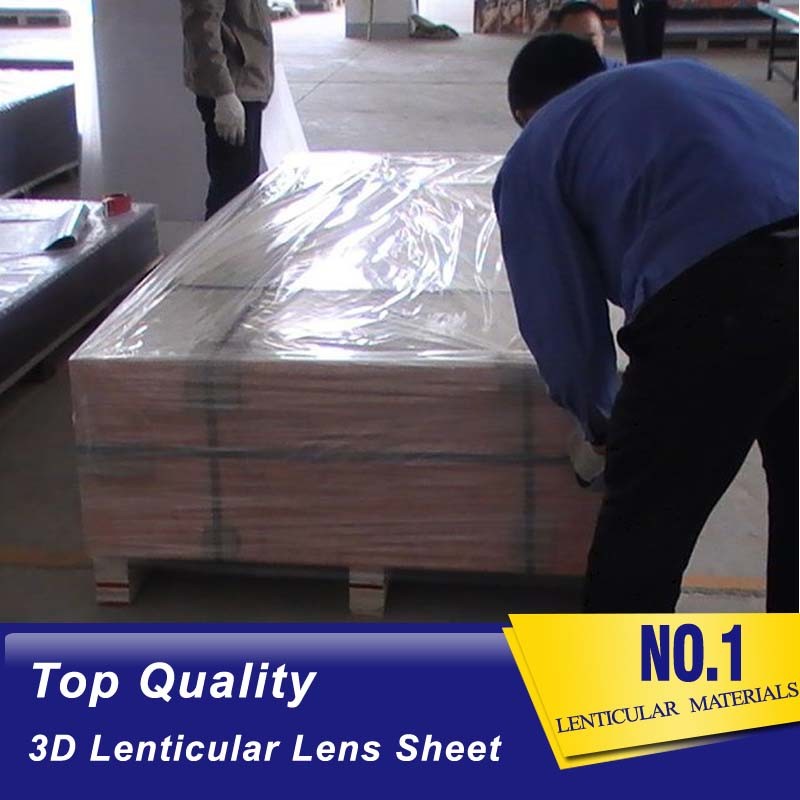 25 lpi lenticular sheet 3d PS lenses-large format lenticular plastics lens-1.2*2.4M standard lenticular board panel