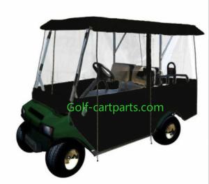 Wholesale 4 Passenger Golf Cart Winter Enclosure Black Golf Cart Plastic Covers from china suppliers