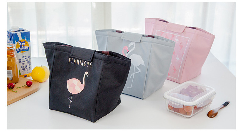 Unisex Oxford H23Cm Thermal Lunch Bag For School