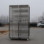 Customized Stainless Steel Tray Trolley For Bakery Machinery Bread