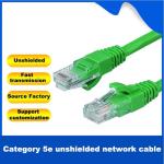 PVC Jacket 1Meter Cat5 Jumper Cable OEM ODM Network Jumper Cable