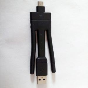 China Tripod, USB 2.0 AM, Micro USB, gold flash, nickel-plated, 1m, bare copper,0.11m on sale
