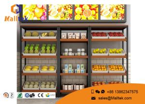 Wholesale Eco - Friendly Wood Gondola Shelving Wooden Shop Shelving Customized Color from china suppliers
