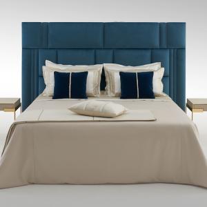 Wholesale Matted Leather Luxury Italian Bed 79 Inch 2.2m Contemporary King Size from china suppliers