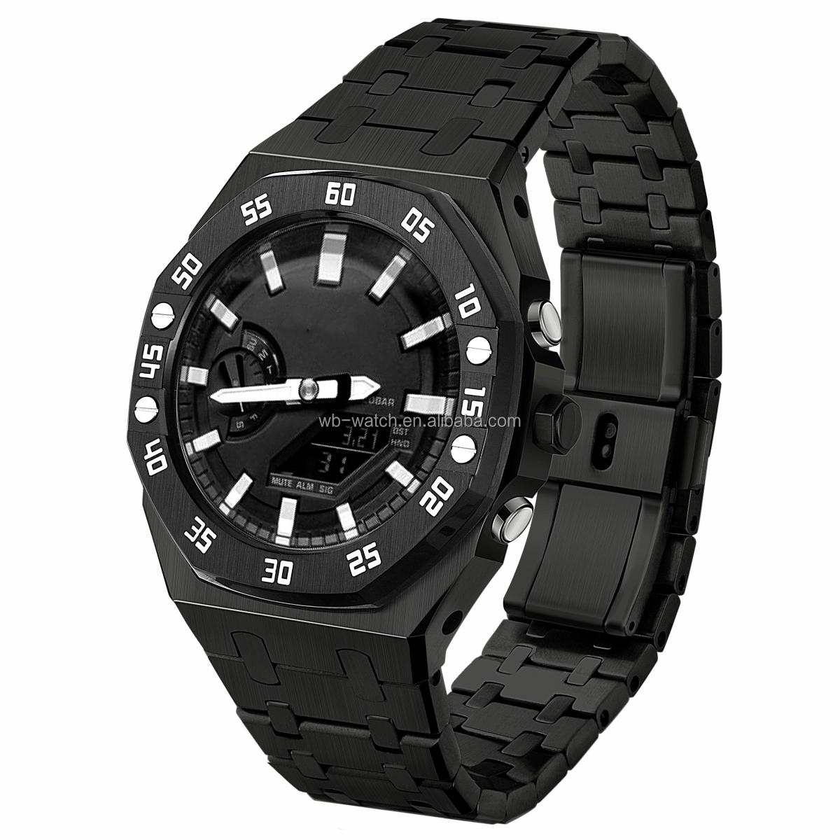 Customized Luxury Value Stainless Steel Strap for Casio G Shock Watches Modified Case