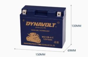 Wholesale DYNAVOLT MG12B-4-C Battery 12V 10Ah New Original for Motorcycle from china suppliers
