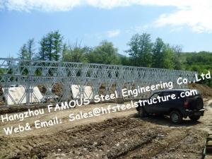 China Steel Fabricator Supply Prefabricated Steel Structural Bailey Bridge Of Reinforced Steel Q345 on sale