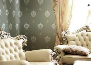 Wholesale 1.06 Korean Living Room Modern Wallpaper , Non Woven Wide Width Wallpaper Breathable from china suppliers