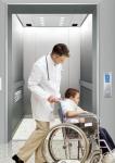 FUJI 6 Persons Hospital Bed Elevator 2.0m/s Machine Room Less Traction