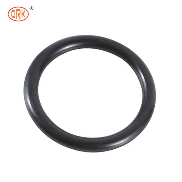 70 Shore A Rubber Seal 13mm Black Silicone Ring For Chemical Compatibility