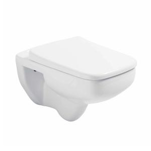 Wholesale P tray Wall Hung Toilet , 560x355x380mm Soft Closed Wall Mounted Wc from china suppliers