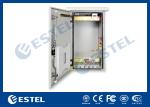 435×460×736 mm Outdoor Pole Mount Enclosure For Telecom Base Station