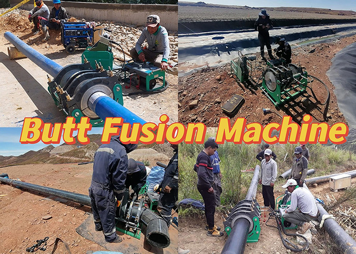 630mm Hdpe Pipe Butt Fusion Welding Machine With Temperature Diaplay